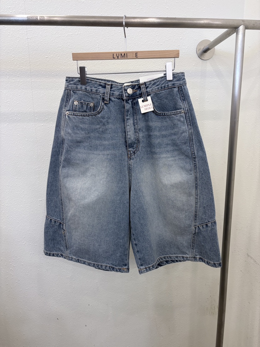 LUMIPLE韓國東大門代購女士新款熱賣休閑推薦人氣時尚牛仔褲LUMIPLE牛仔褲圖色1