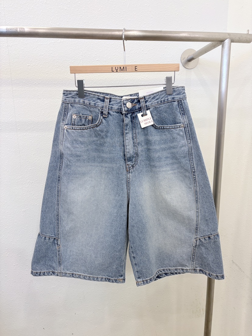 LUMIPLE韓國東大門代購女士新款熱賣休閑推薦人氣時尚牛仔褲LUMIPLE牛仔褲圖色2