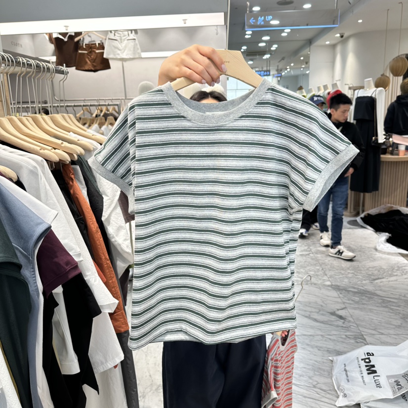 REVE-L韓國直郵女裝新款熱賣人氣時尚推薦休閑職業26春夏T恤REVE-LT恤圖色1