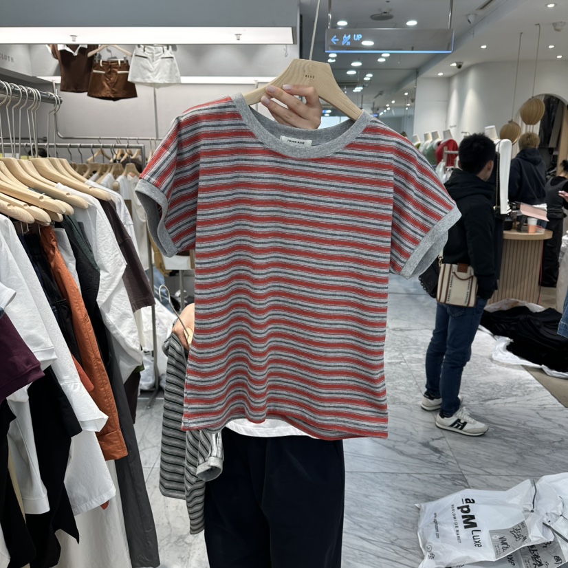 REVE-L韓國直郵女裝新款熱賣人氣時尚推薦休閑職業26春夏T恤REVE-LT恤圖色3