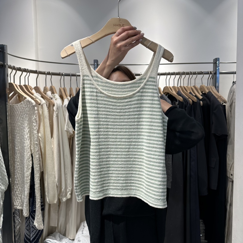 HABLE韓國東大門代購女裝新品推薦時尚休閑熱賣職業吊帶背心HABLE吊帶/背心圖色1