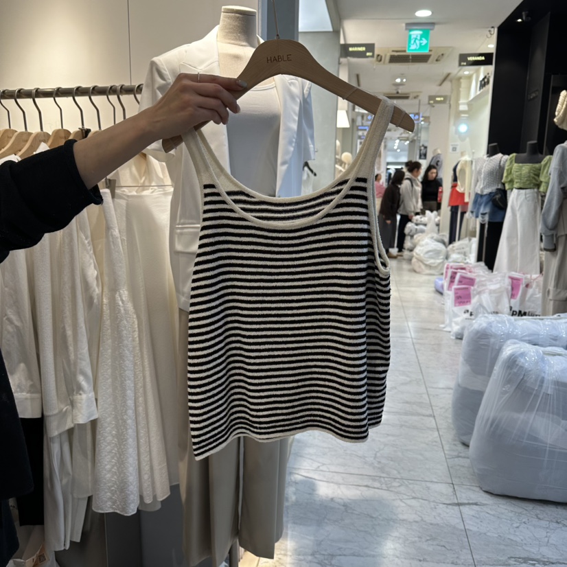 HABLE韓國東大門代購女裝新品推薦時尚休閑熱賣職業吊帶背心HABLE吊帶/背心圖色3