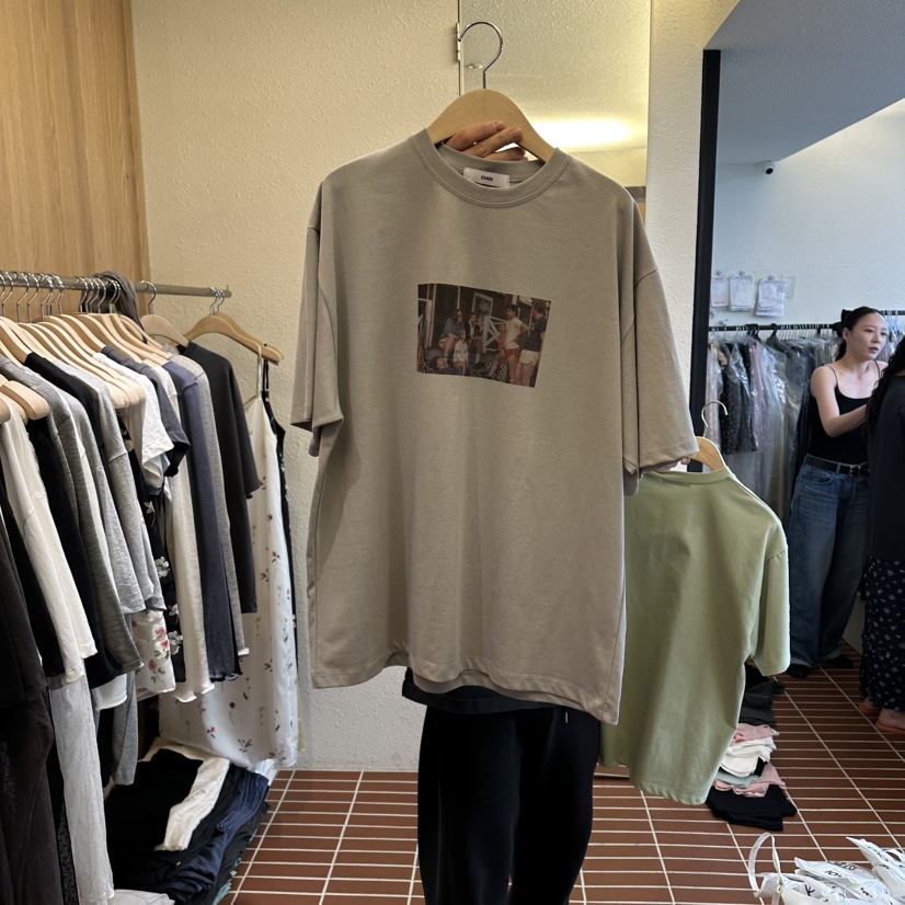 CHOI-L韓國東大門直郵女士新款熱賣人氣26春夏時尚推薦T恤CHOIT恤圖色1