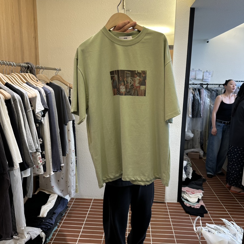 CHOI-L韓國東大門直郵女士新款熱賣人氣26春夏時尚推薦T恤CHOIT恤圖色2