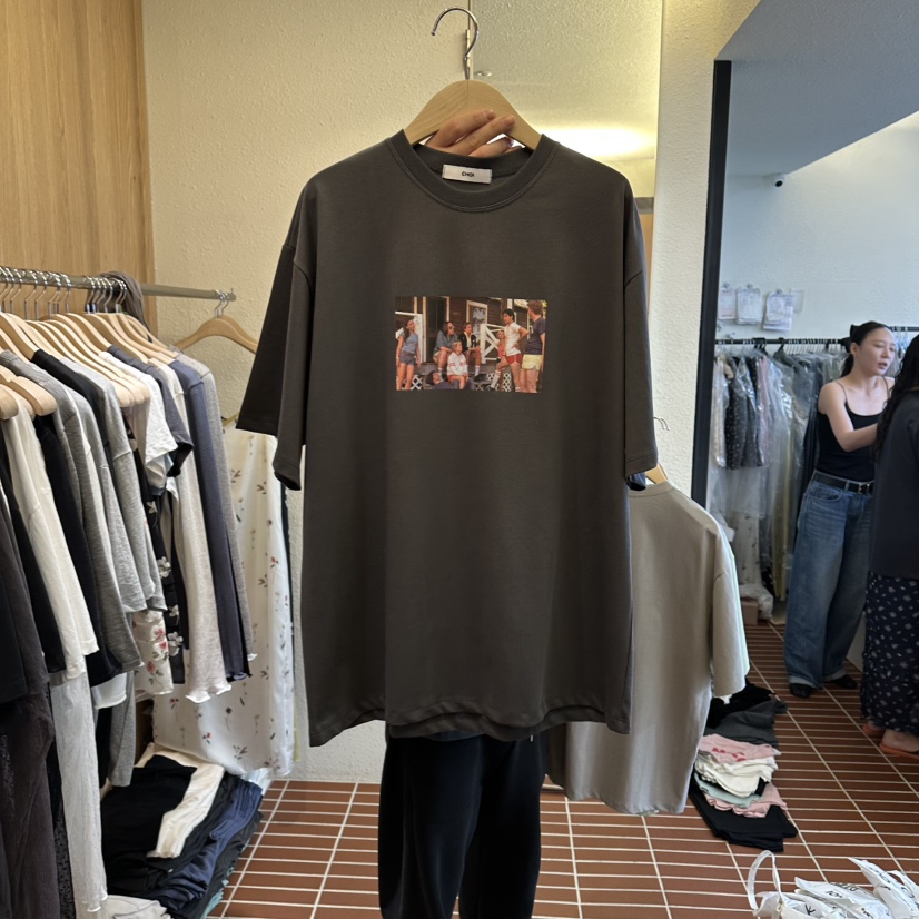 CHOI-L韓國東大門直郵女士新款熱賣人氣26春夏時尚推薦T恤CHOIT恤圖色3