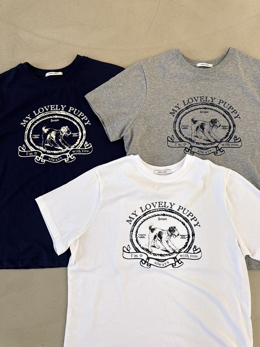 LUMIPLE韓國代購女裝新款人氣職業推薦26春夏時尚T恤可愛的LUMIPLET恤