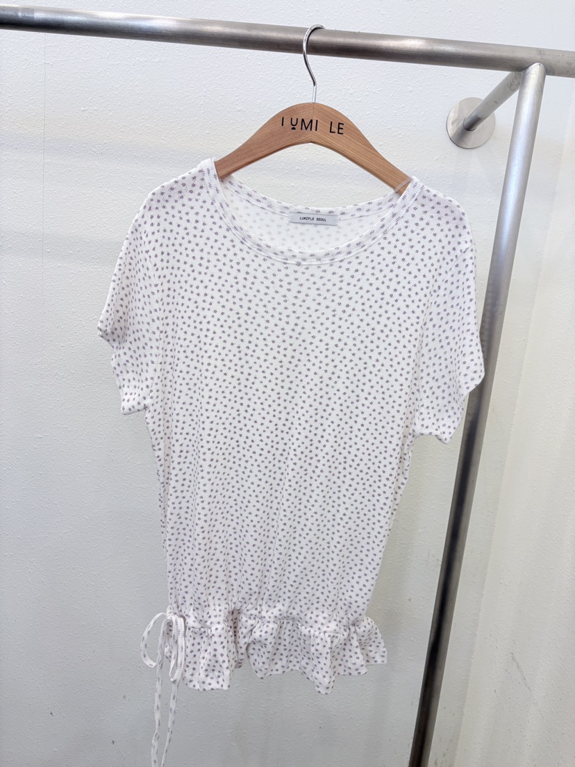 LUMIPLE韓國代購女士新品休閑職業熱賣26春夏推薦時尚T恤LUMIPLET恤圖色1