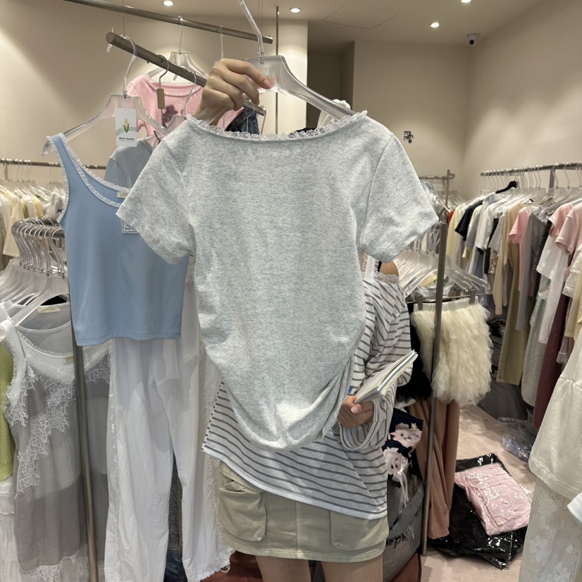 MIMME/LOOKK韓國東大門代購女士新款推薦26春夏休閑人氣T恤MIMME/LOOKKT恤