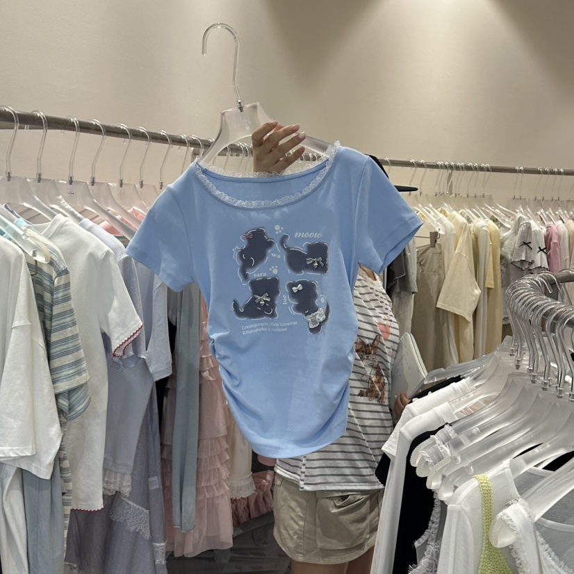 MIMME/LOOKK韓國東大門代購女士新款推薦26春夏休閑人氣T恤MIMME/LOOKKT恤圖色1