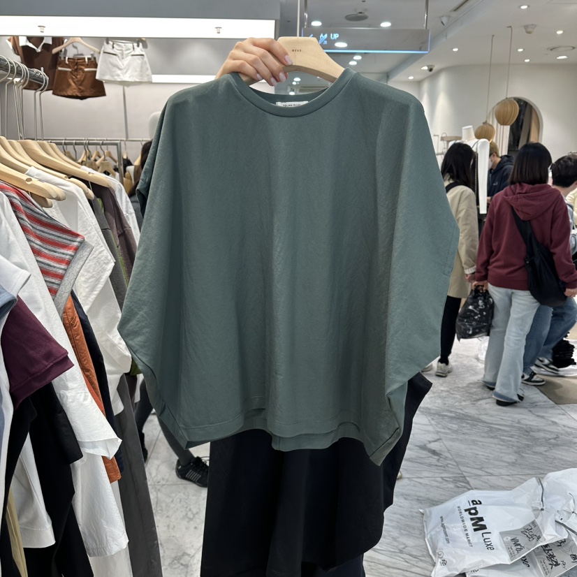 REVE-L韓國東大門代購女裝新款時尚26春夏職業人氣休閑T恤REVE-LT恤圖色2