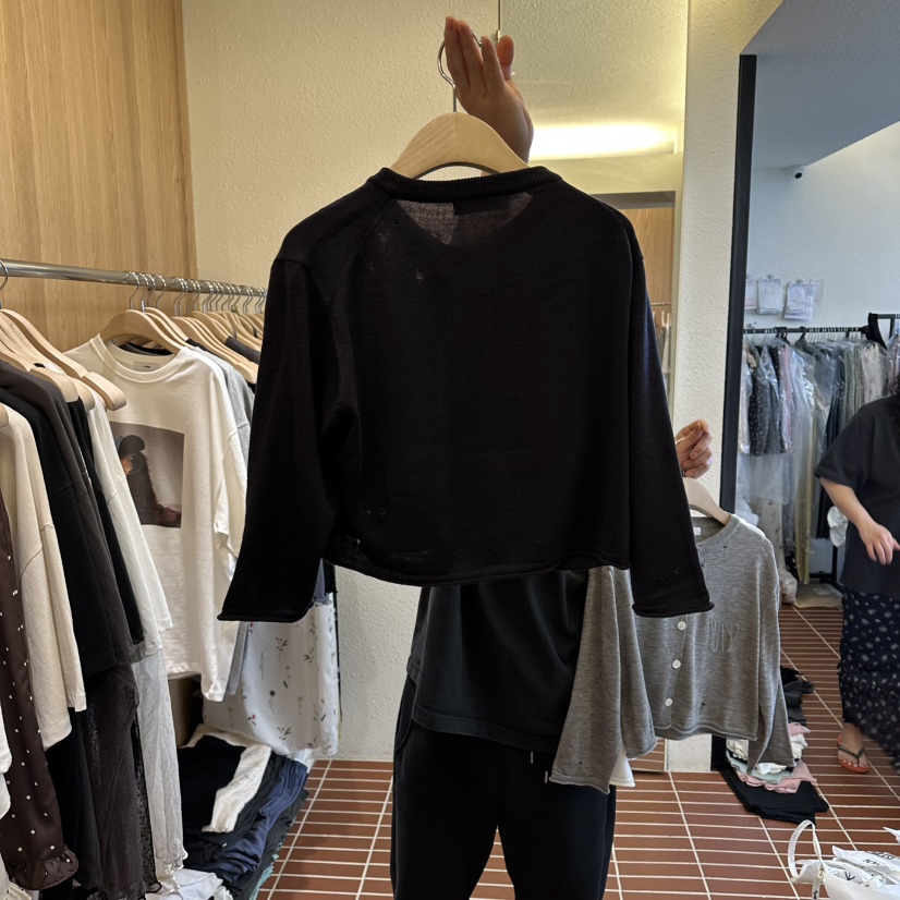 CHOI-L韓國東大門代購女裝新品推薦職業26春夏熱賣針織衫CHOI針織衫