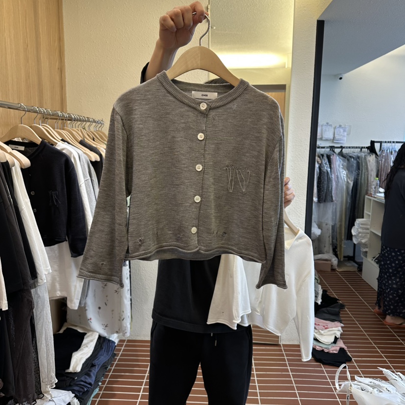 CHOI-L韓國東大門代購女裝新品推薦職業26春夏熱賣針織衫CHOI針織衫圖色2