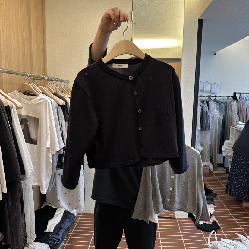 CHOI-L韓國東大門代購女裝新品推薦職業26春夏熱賣針織衫CHOI針織衫圖色3