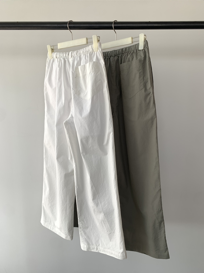 UNDERSON韓國東大門直郵女裝新款26春夏職業休閑褲口袋抽繩UNDERSON休閑褲