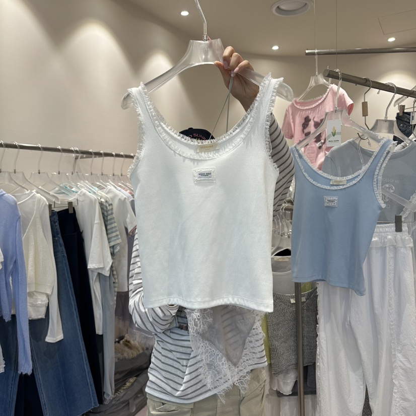 MIMME/LOOKK韓國東大門代購女士新款職業休閑推薦吊帶背心MIMME/LOOKK吊帶/背心圖色1