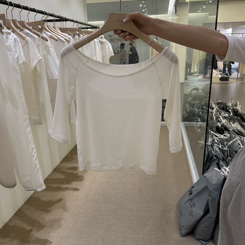 VEGETABLE韓國東大門代購女士新品熱賣推薦26春夏長袖T恤VEGETABLE長袖T恤圖色1