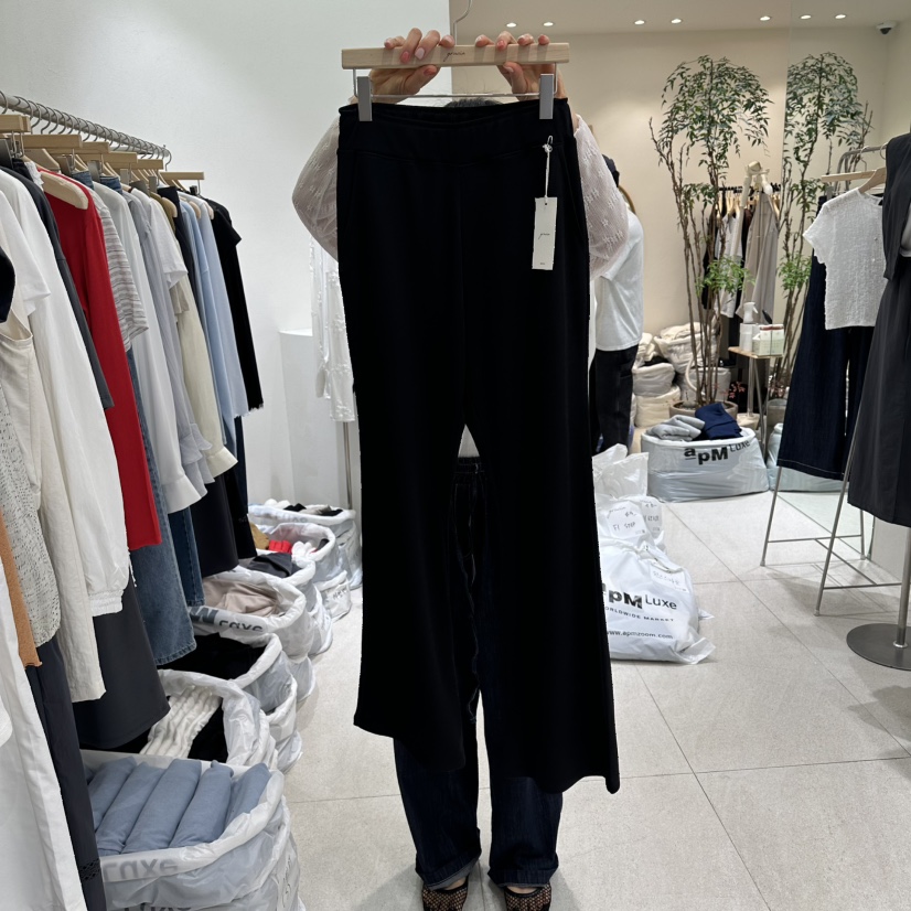 GRACIA韓國直郵實拍女裝新品人氣時尚職業休閑26春夏休閑褲GRACIA休閑褲圖色2黑色