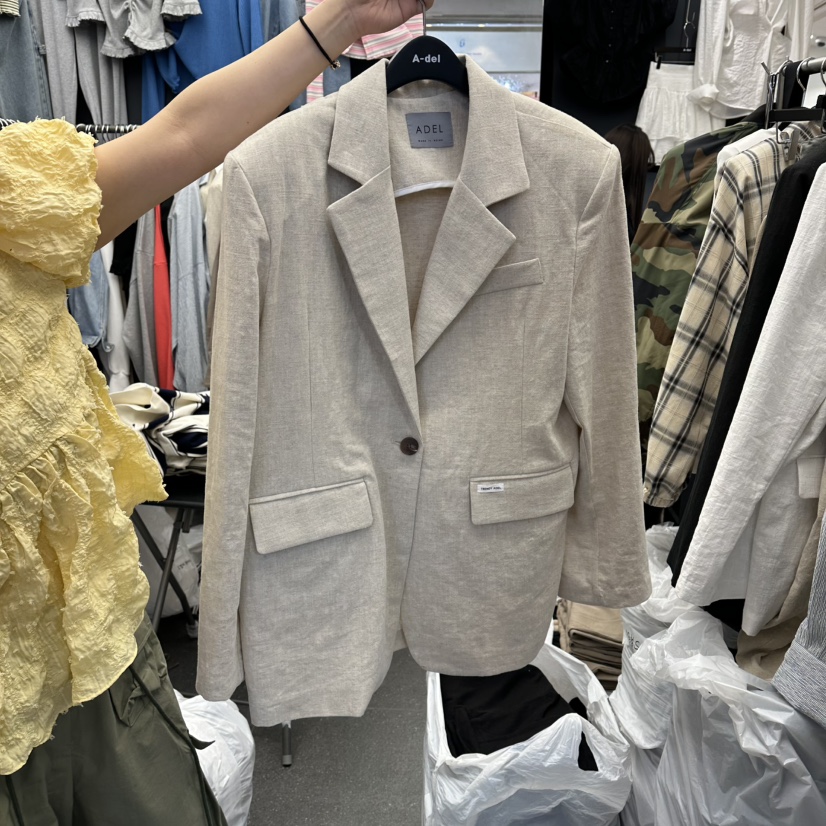 A-DEL韓國東大門代購女士新款職業休閑26春夏人氣時尚夾克A-DEL夾克圖色2