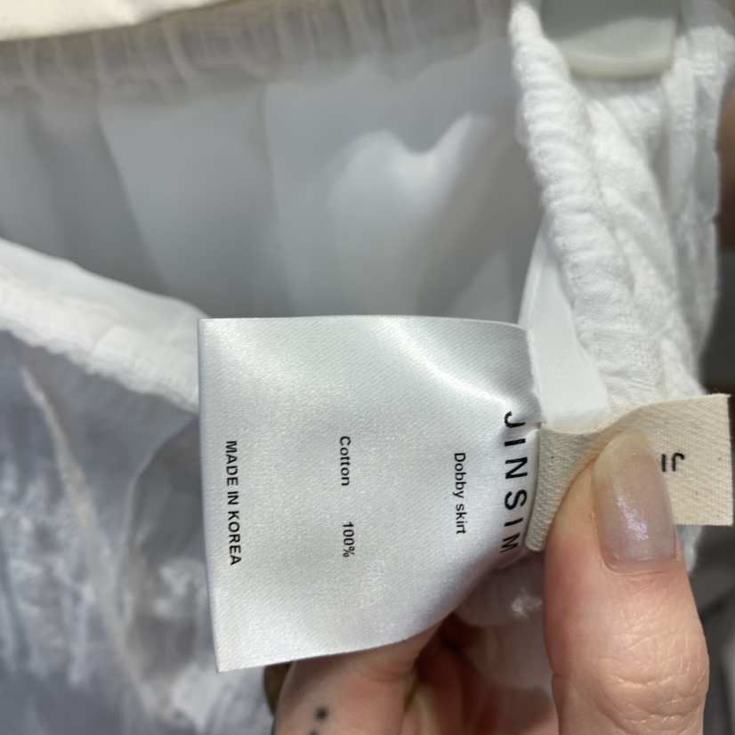 JINSIM韓國直郵女裝新款人氣時尚休閑26春夏半身裙中短裙JINSIM半身裙/中短裙