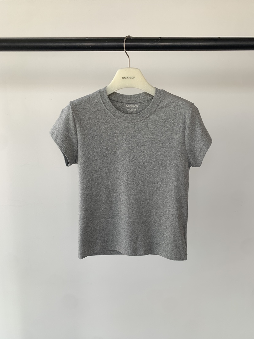 UNDERSON韓國東大門直郵女裝新款26春夏推薦休閑職業熱賣T恤UNDERSONT恤圖色3