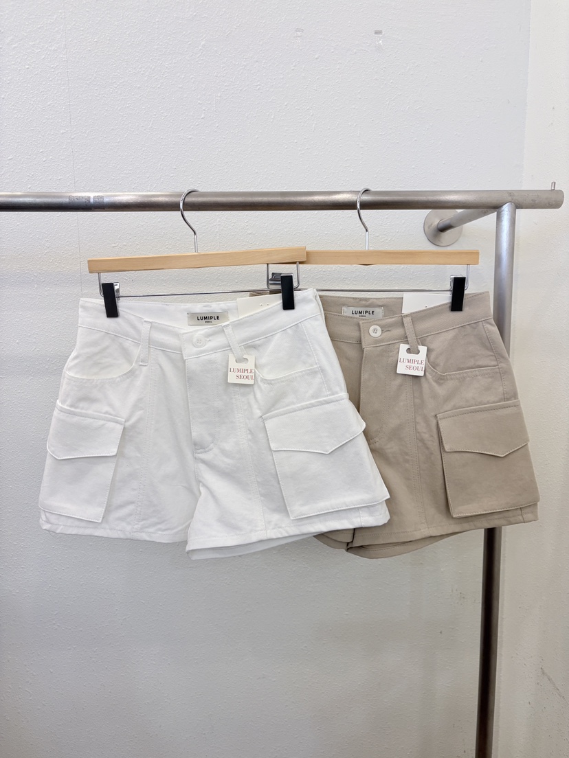 LUMIPLE韓國直郵女士新款26春夏熱賣職業推薦時尚人氣短褲LUMIPLE短褲