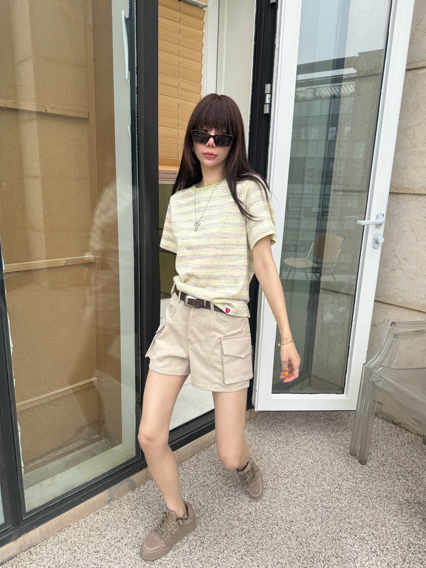 LUMIPLE韓國直郵女士新款26春夏熱賣職業推薦時尚人氣短褲LUMIPLE短褲