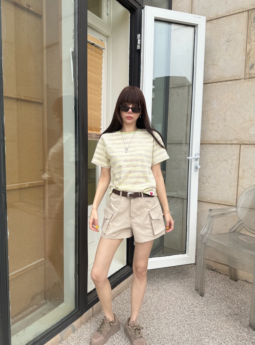 LUMIPLE韓國直郵女士新款26春夏熱賣職業推薦時尚人氣短褲LUMIPLE短褲