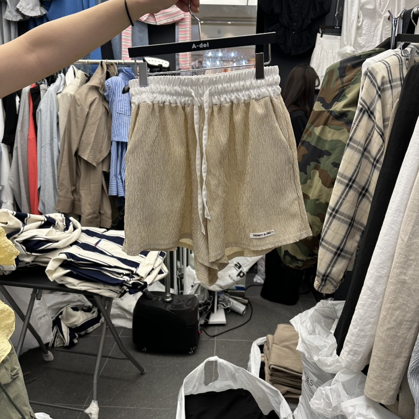 A-DEL韓國東大門直郵女士新款26春夏推薦職業時尚休閑短褲A-DEL短褲圖色1