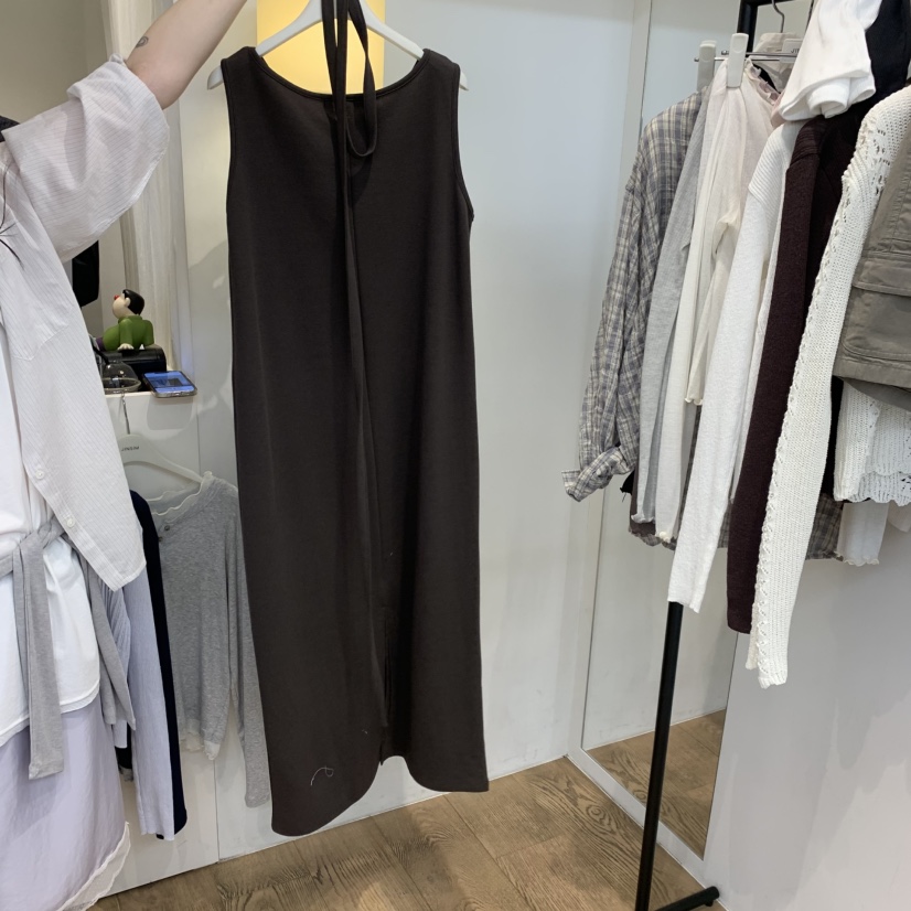 JINSIM韓國直郵女裝新品休閑推薦26春夏時尚連衣裙含腰帶JINSIM連衣裙