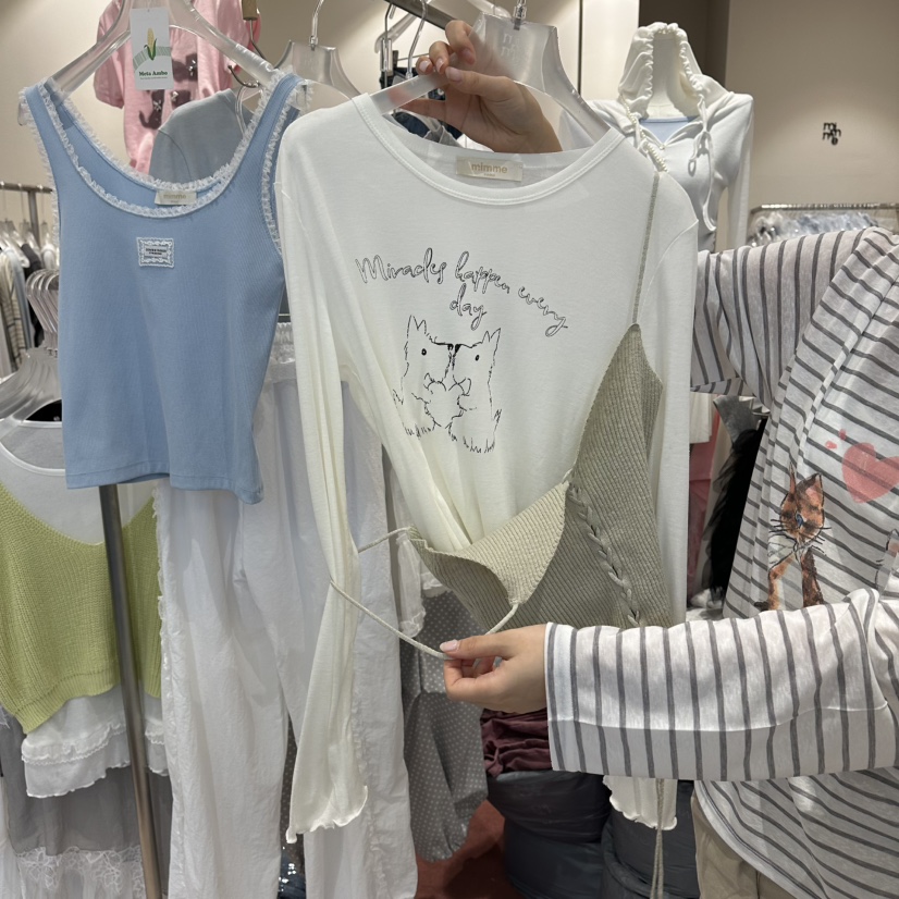 MIMME/LOOKK韓國代購女裝新款時尚熱賣休閑推薦套裝套裝MIMME/LOOKK套裝