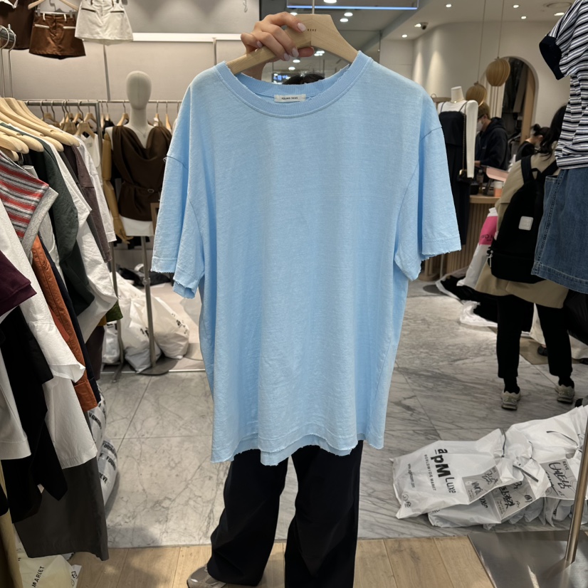 REVE-L韓國直郵女士新品26春夏休閑推薦熱賣時尚人氣T恤REVE-LT恤圖色2