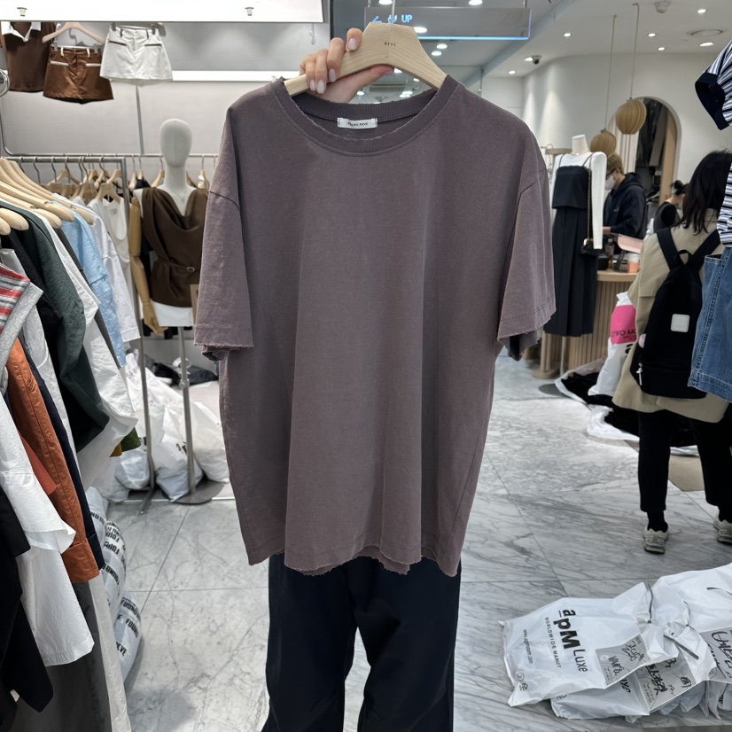 REVE-L韓國直郵女士新品26春夏休閑推薦熱賣時尚人氣T恤REVE-LT恤圖色3