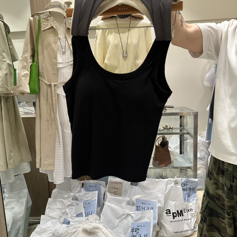 MELO韓國東大門直郵女裝新品人氣推薦熱賣職業時尚吊帶背心MELO吊帶/背心圖色4