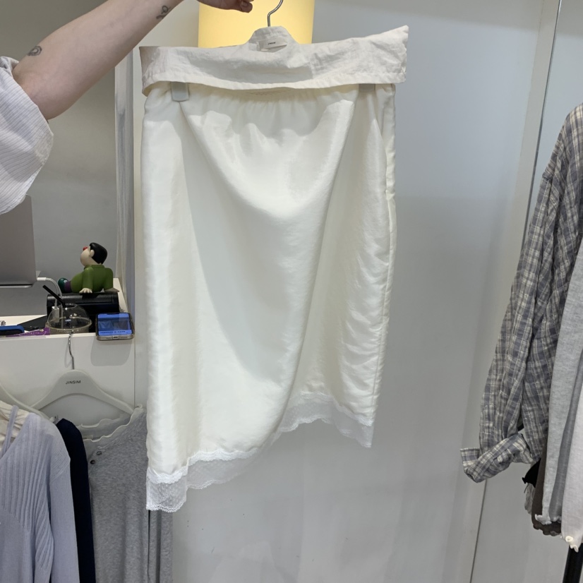 JINSIM韓國代購女裝新品時尚休閑26春夏人氣半身裙中短裙JINSIM半身裙/中短裙