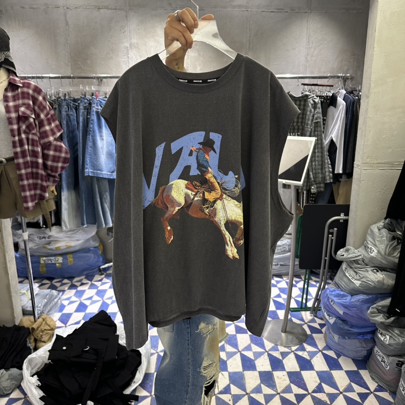 AMOUR韓國東大門代購女士新品26春夏休閑職業推薦吊帶背心AMOUR吊帶/背心圖色2