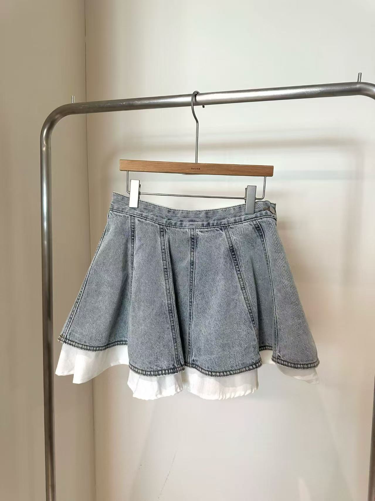 BOUND/PARTY韓國代購女裝新款人氣時尚26春夏半身裙中短裙BOUND/PARTY半身裙/中短裙圖色1