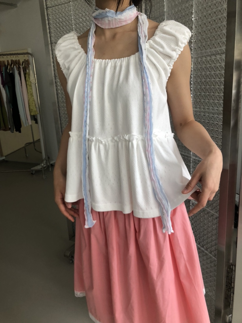 FLASH/I LOVE ME韓國代購女士新品真品26春夏吊帶背心FLASH/I LOVE ME吊帶/背心