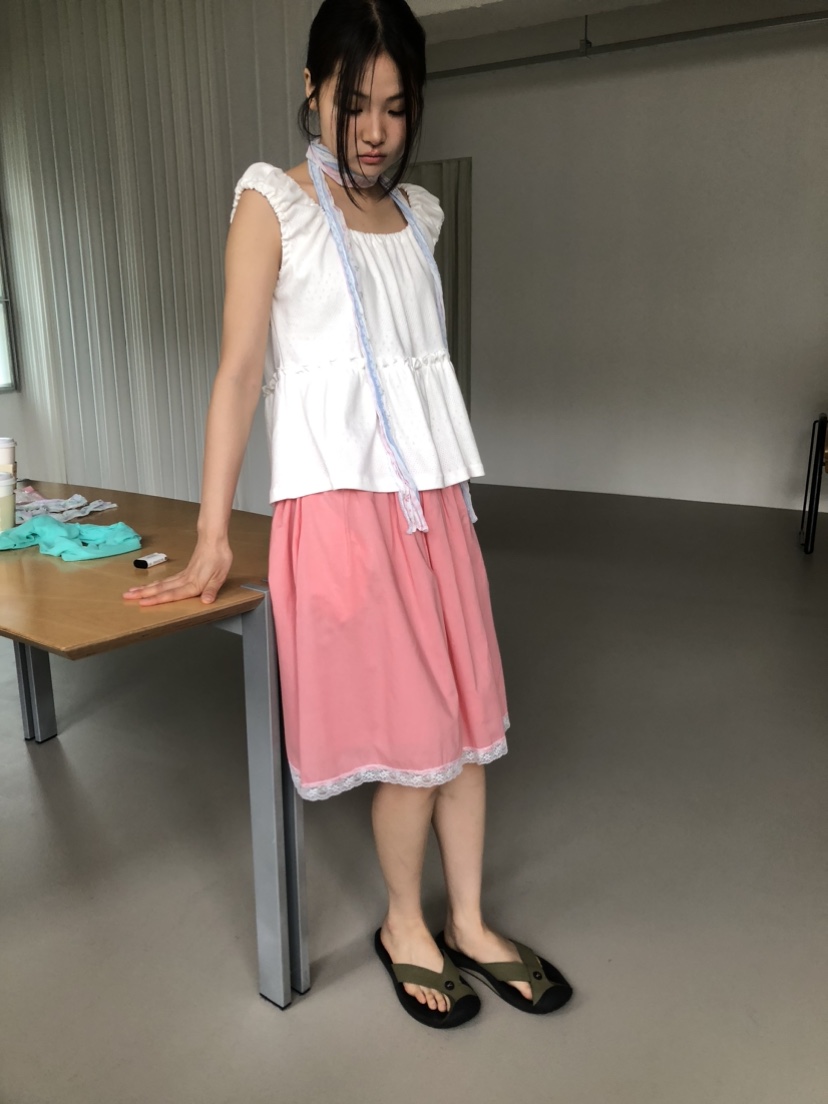 FLASH/I LOVE ME韓國代購女士新品真品26春夏吊帶背心FLASH/I LOVE ME吊帶/背心