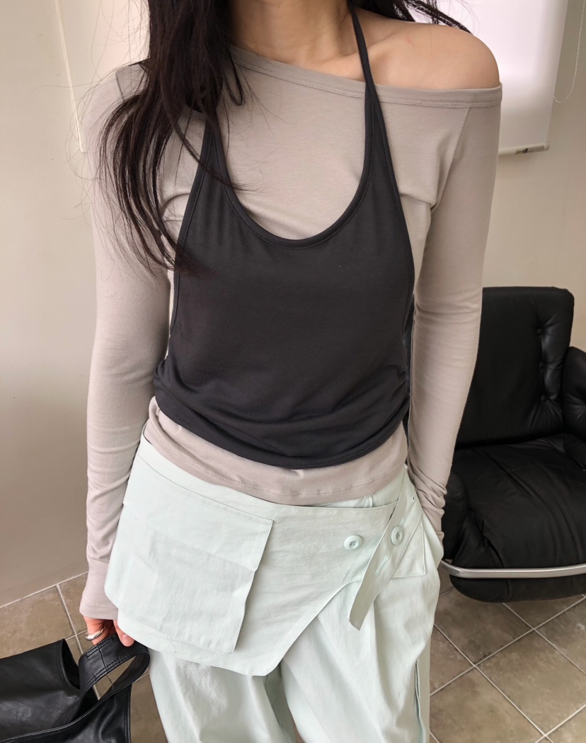 MELTED-P東大門直郵女裝新款時尚推薦真品人氣休閑吊帶背心MELTED-P吊帶/背心