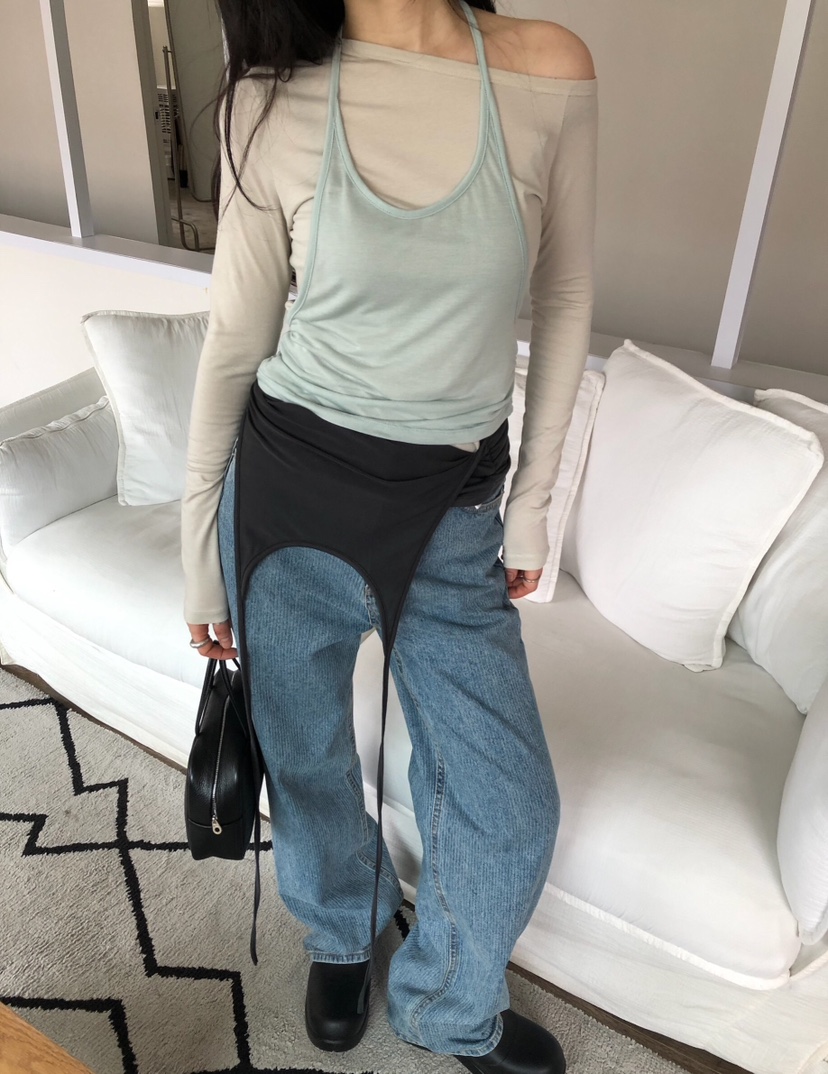 MELTED-P東大門直郵女裝新款時尚推薦真品人氣休閑吊帶背心MELTED-P吊帶/背心