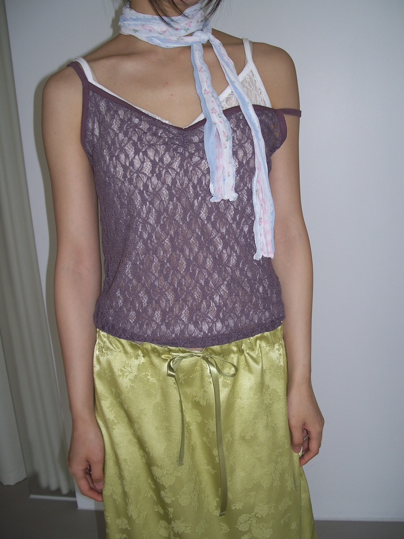 FLASH/I LOVE ME韓國直郵女裝新品時尚熱賣吊帶背心花朵FLASH/I LOVE ME吊帶/背心圖色1