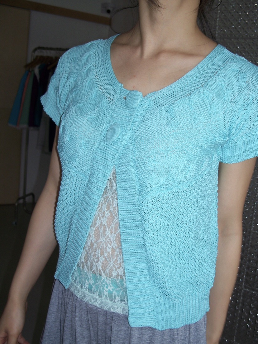 FLASH/I LOVE ME東大門實拍女士新品人氣推薦針織衫開衫FLASH/I LOVE ME針織衫