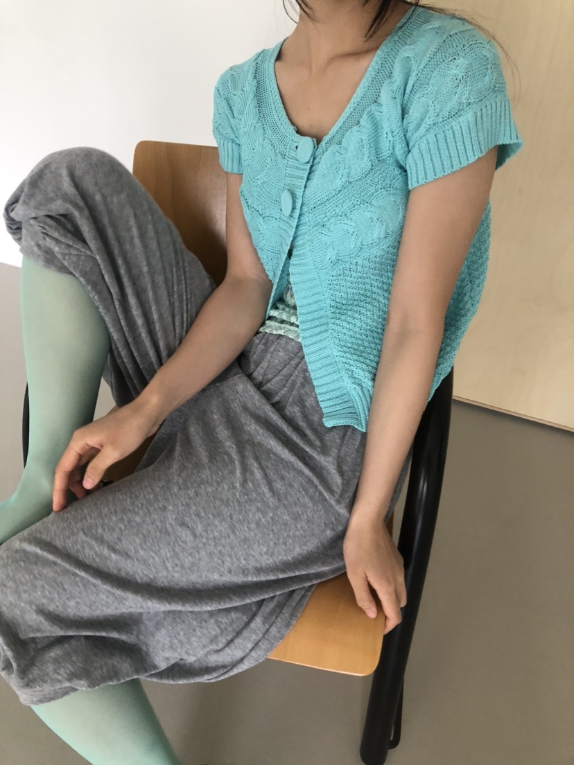 FLASH/I LOVE ME東大門實拍女士新品人氣推薦針織衫開衫FLASH/I LOVE ME針織衫