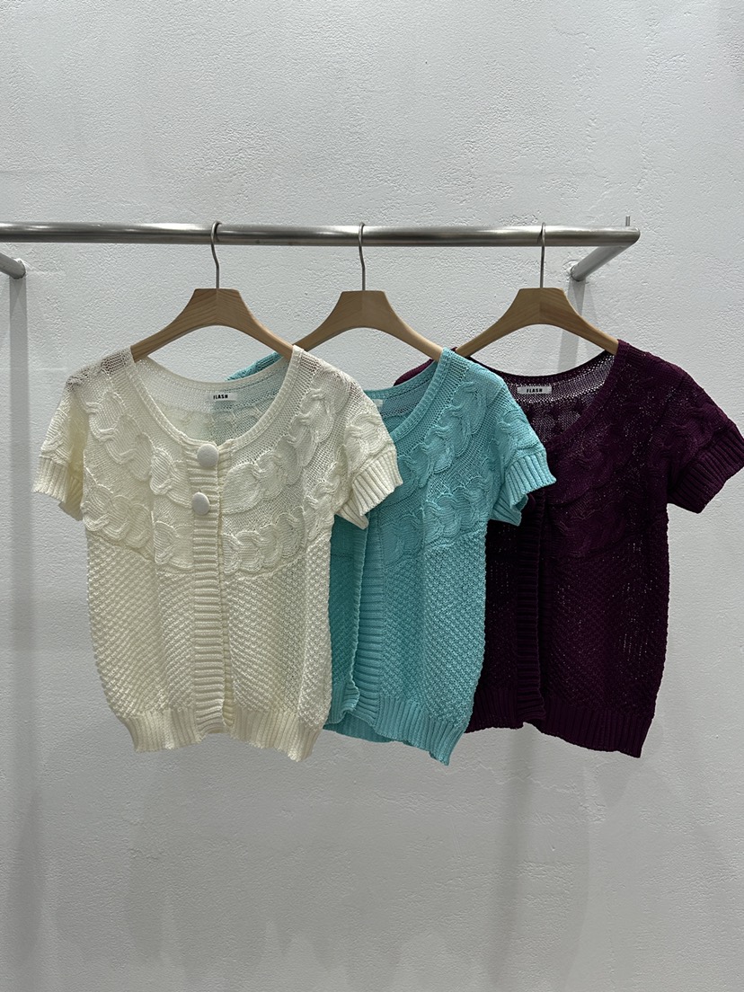 FLASH/I LOVE ME東大門實拍女士新品人氣推薦針織衫開衫FLASH/I LOVE ME針織衫