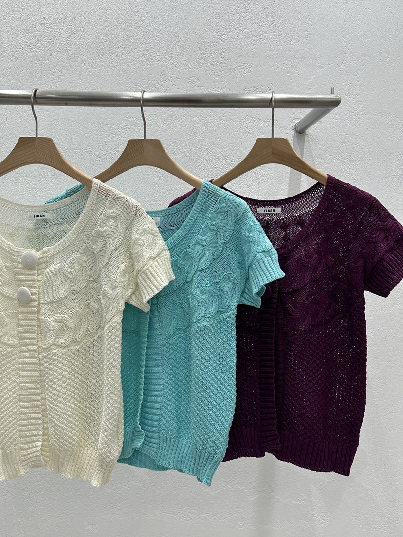 FLASH/I LOVE ME東大門實拍女士新品人氣推薦針織衫開衫FLASH/I LOVE ME針織衫