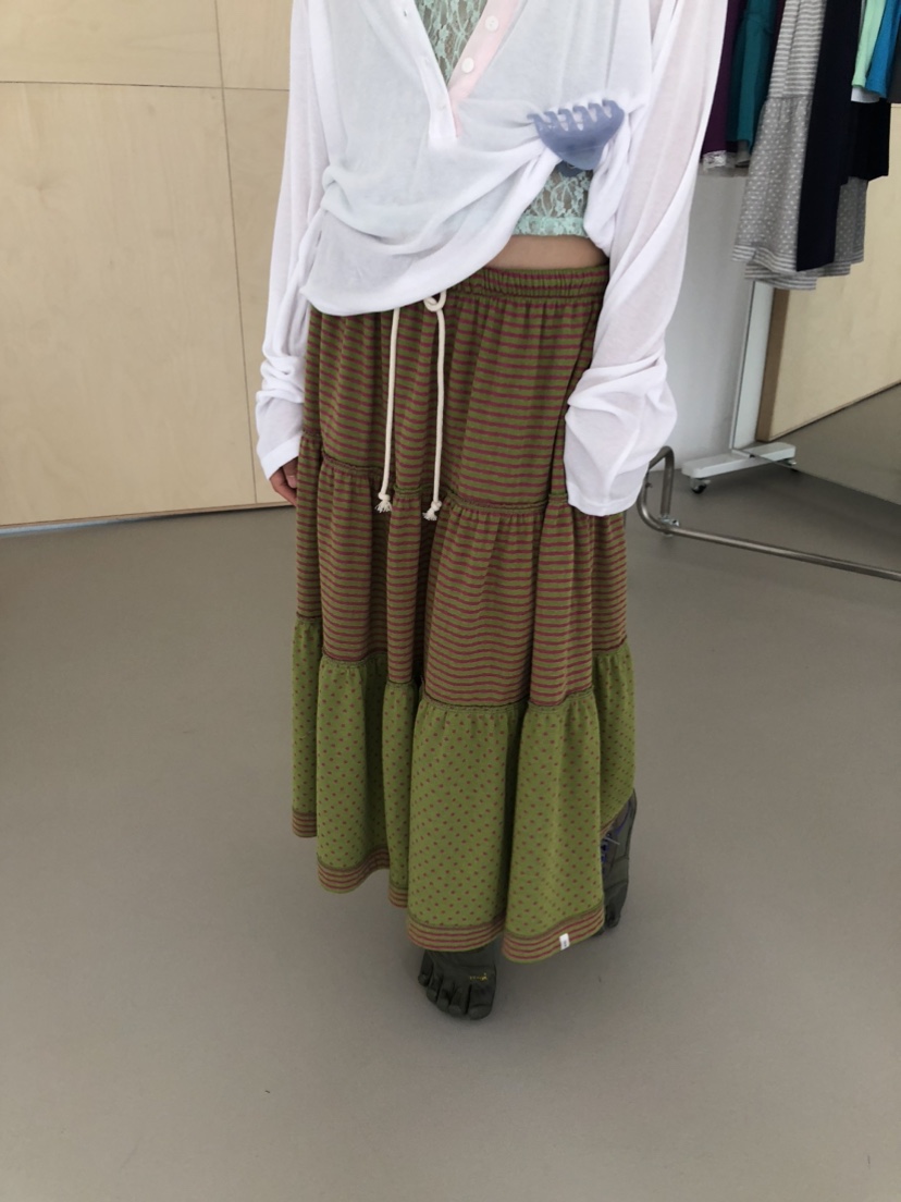 FLASH/I LOVE ME韓國直郵女裝新款26春夏熱賣長裙雙面FLASH/I LOVE ME長裙