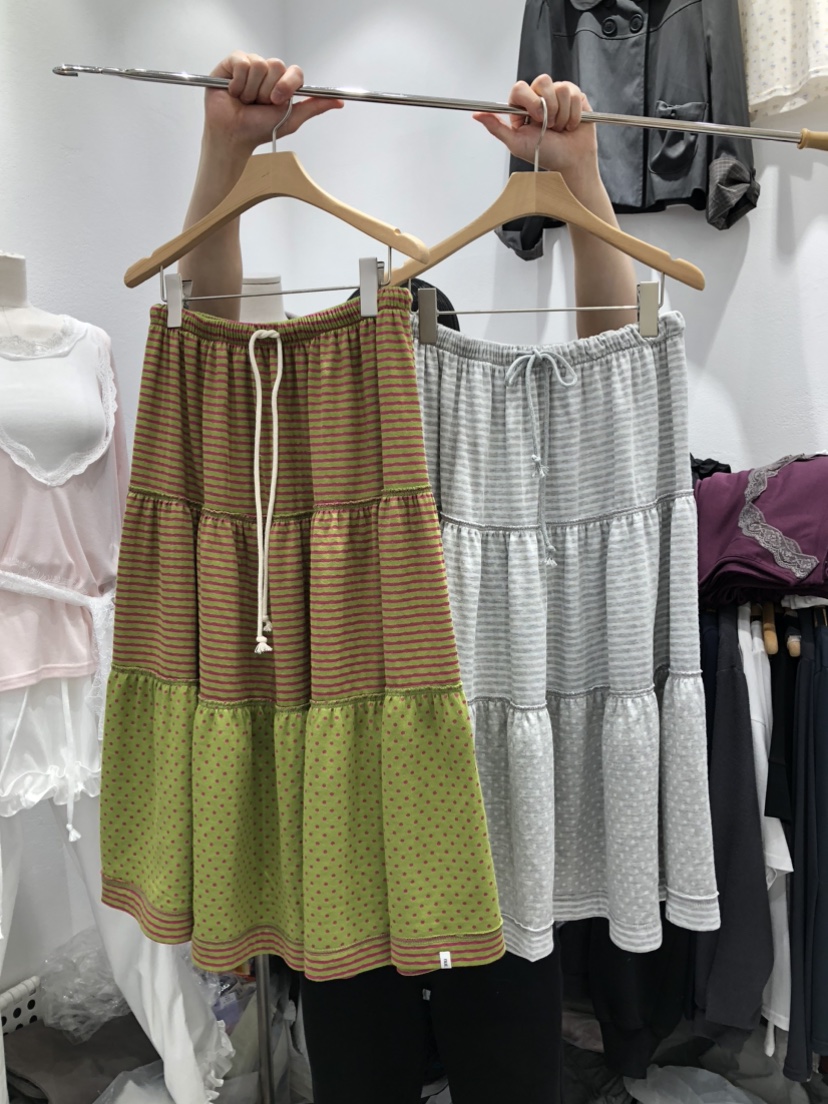 FLASH/I LOVE ME韓國直郵女裝新款26春夏熱賣長裙雙面FLASH/I LOVE ME長裙