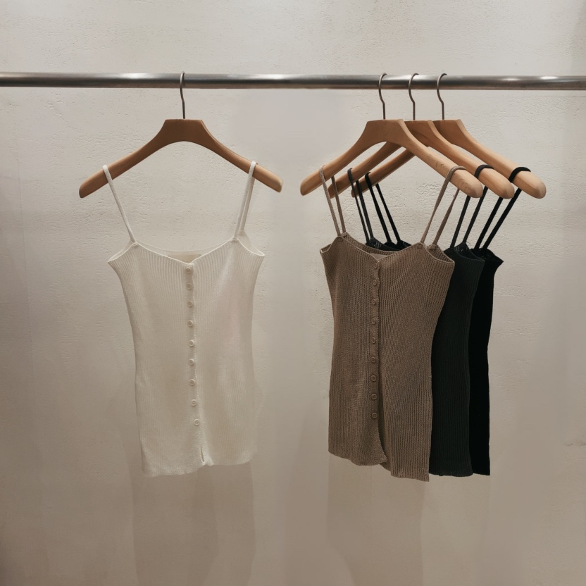 DARLUZ_MI東大門直郵女士新款時尚人氣休閑真品吊帶背心開襟DARLUZ_MI吊帶/背心