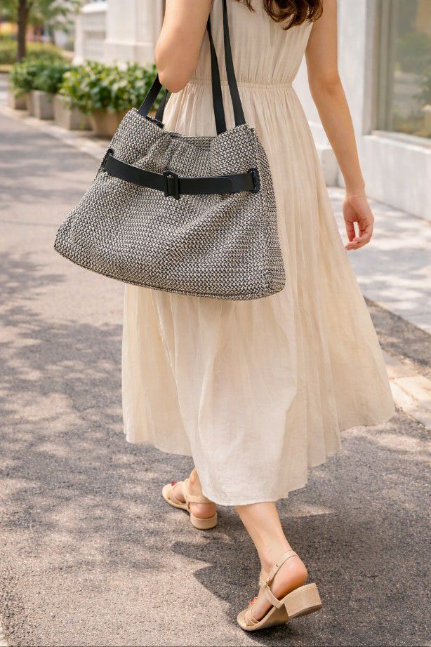 TROUVAILLE韓國直郵女裝新款26春夏人氣時尚休閑單肩斜跨包TROUVAILLE單肩/斜跨包