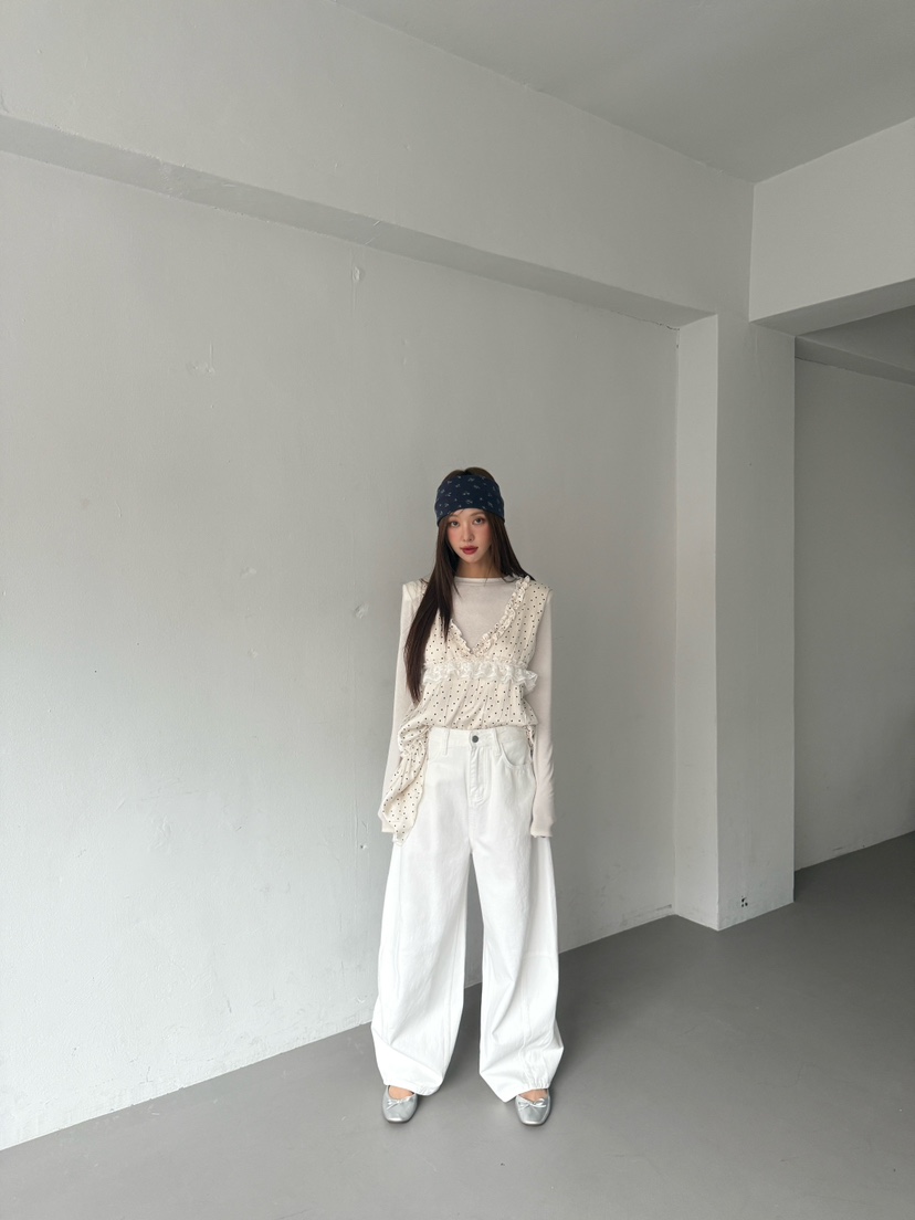 MAISONDEGLORY東大門代購女士新款26春夏職業人氣推薦休閑褲MAISON DE GLORY休閑褲